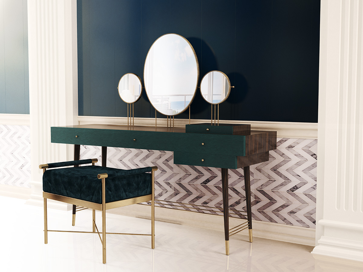 Victoria – Bespoke Dressing Table from BySwans